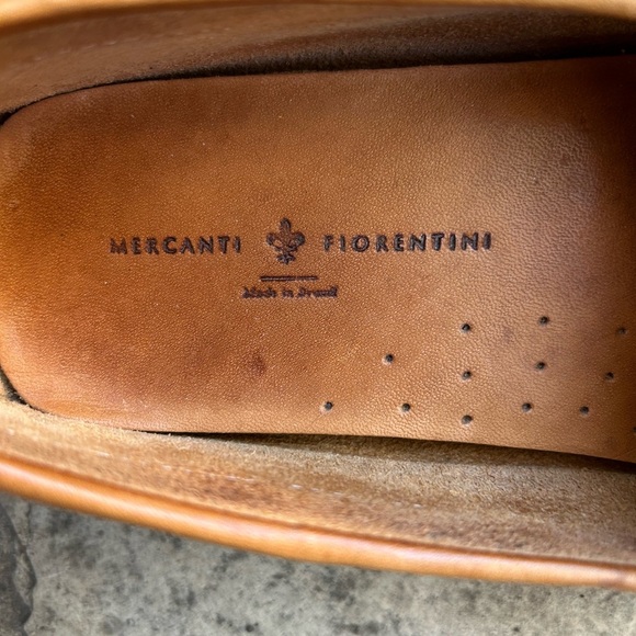 Mercanti Fiorentini String Tie Driving Loafers, size 7 - Picture 10 of 12